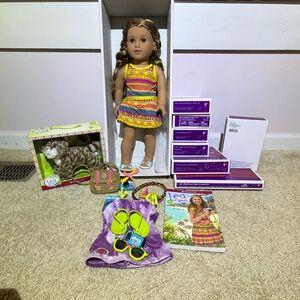 American Girl Lea Clark Doll with Outfit & Accessories
